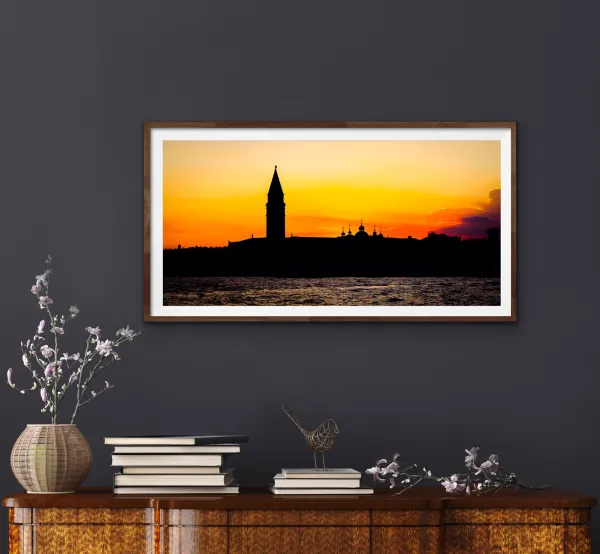 sunrise in Venice Italian art Office Wall Art