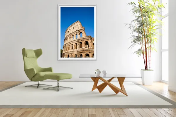 Roman Colosseum Italian art