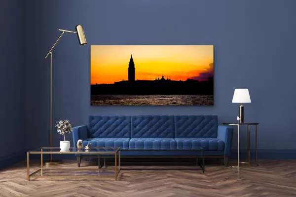 sunrise in Venice italian art